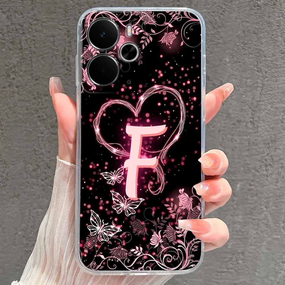 Sparkling Butterfly Shockproof Non-slip Transparent Phone Case Housing