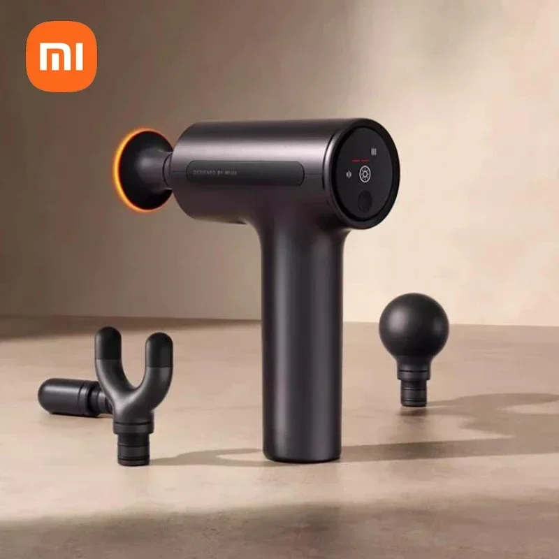Xiaomi Mijia Hot Compress Fascia Gun H3 Relaxation Muscle Massage Portable Intelligent Gear Memory Fascia Guns