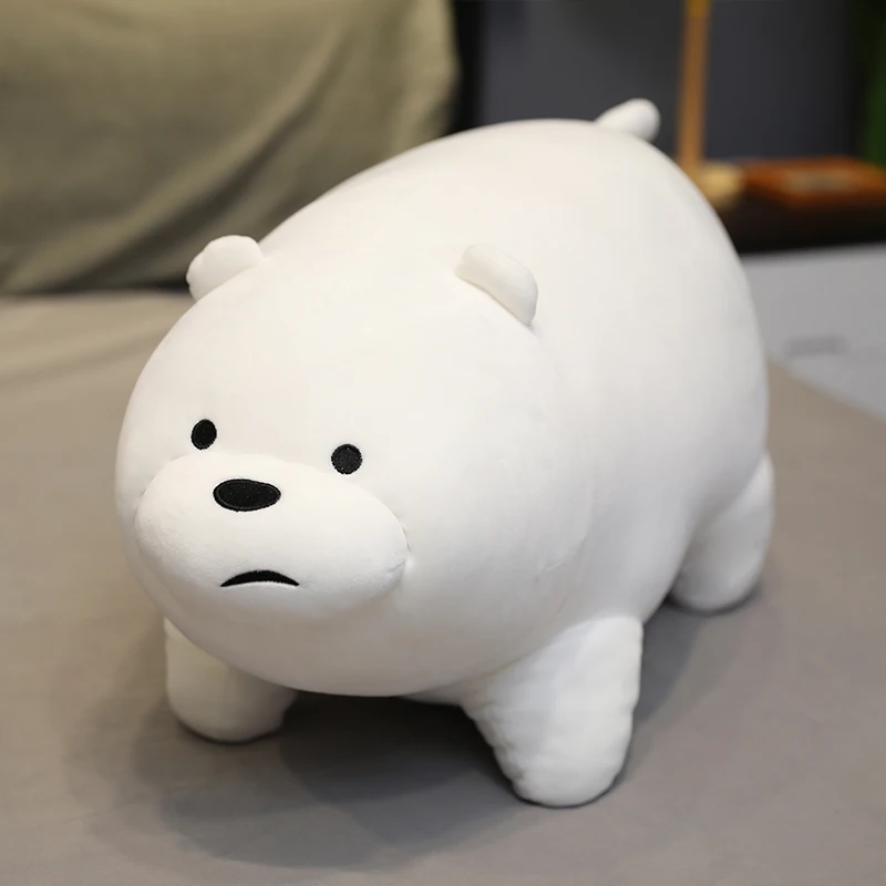 thumbnail image 1 of Bare Bear Plush Toys Children Stuffed Animals Cartoon Figure Plush Panda Doll Pillow Soft Cute Plush Birthday Gift For Kids, 1 of 5