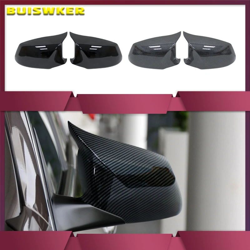 

Rearview Mirror Covers Wing Side Mirror Caps Fit For BMW 5 Series F10 F11 F18 Pre-LCI 2010 - 2013 M Performance Car Accessories