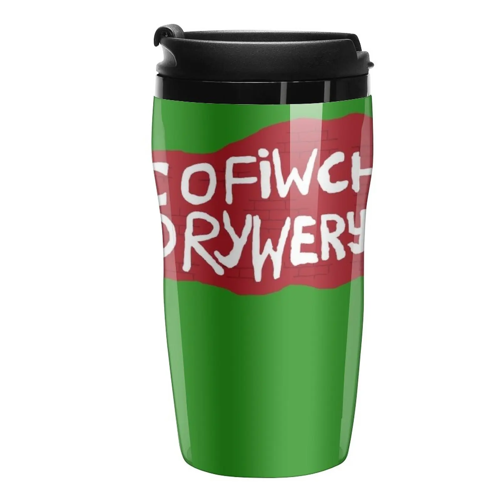

New Cofiwch Dryweryn Travel Coffee Mug Pretty Coffee Cup Coffee Cup Sets