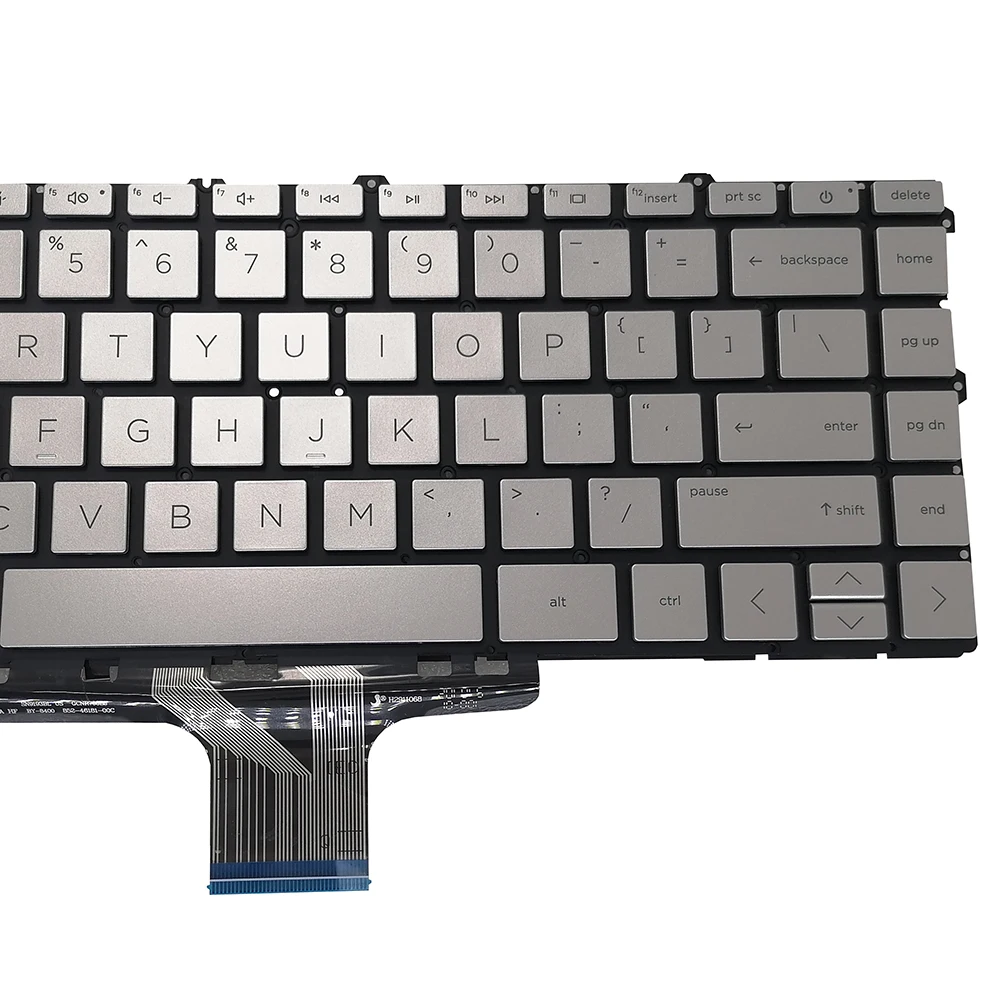 teclado retroiluminado para hp pavillon dv laptop prateado modelos peça original para reparo