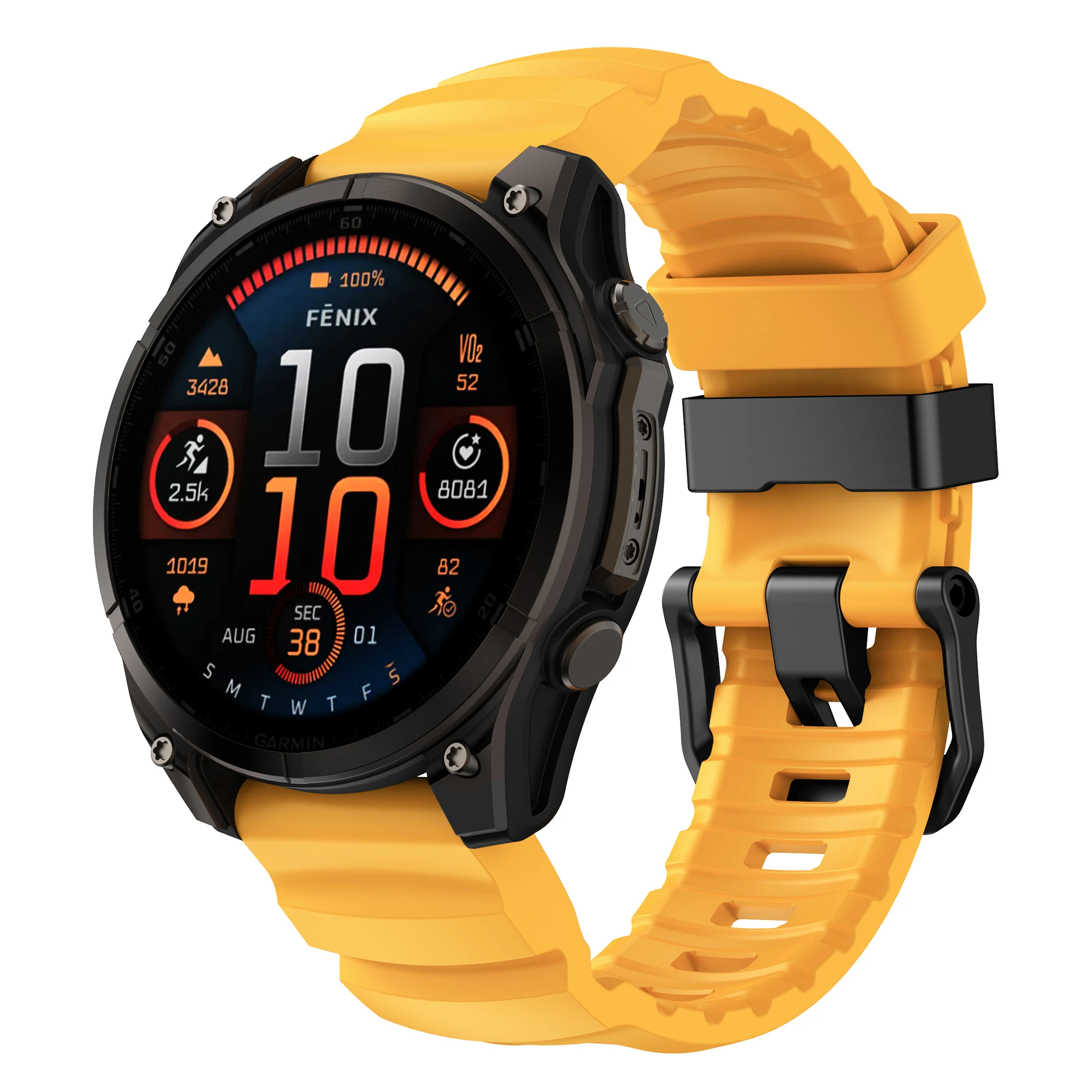 Flexible Soft Silicone Sport Strap for Men – 22mm/26mm, Premium Comfort and Durability