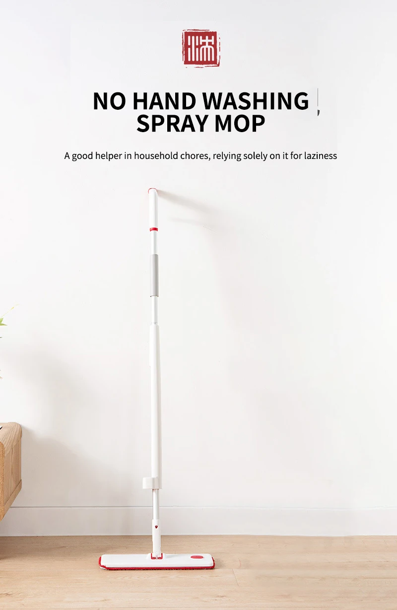 

Microfiber Spray Mop Water Spray Spray Household Wet and Dry Floor Cleaning Hands-Free Flat Mop