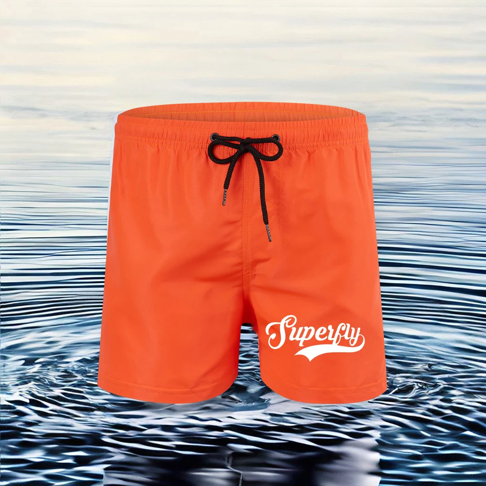 Shorts d'été pour homme, shorts à séchage rapide, respirants, pour sports de plein air, vêtements pour hommes, pantalons de vacances hawaïennes, pantalons de plage
