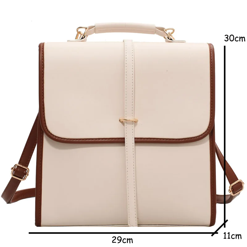 Fashion Backpack High Quality Leather New Designer Backpacks for Teenage Girls Female School Shoulder Bag Women
