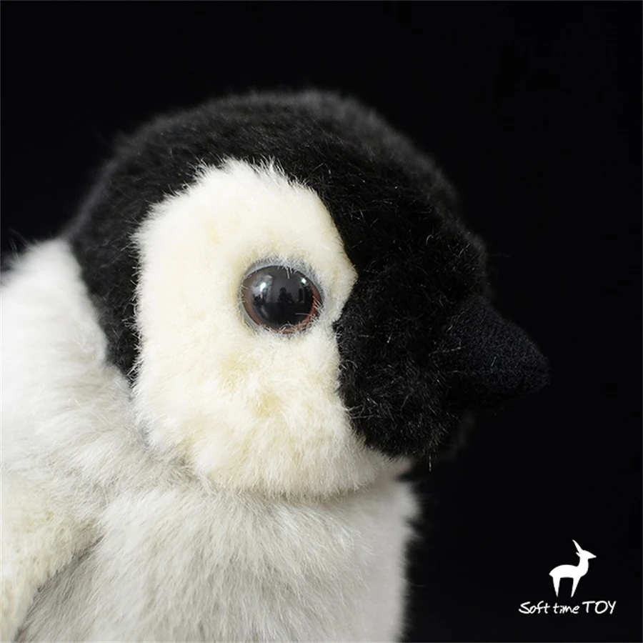 Baby Penguin High Fidelity Anime Cute Plushie Emperor Penguin Plush Toys Lifelike Animals Simulation Stuffed Doll Kawai Toy Gift 5