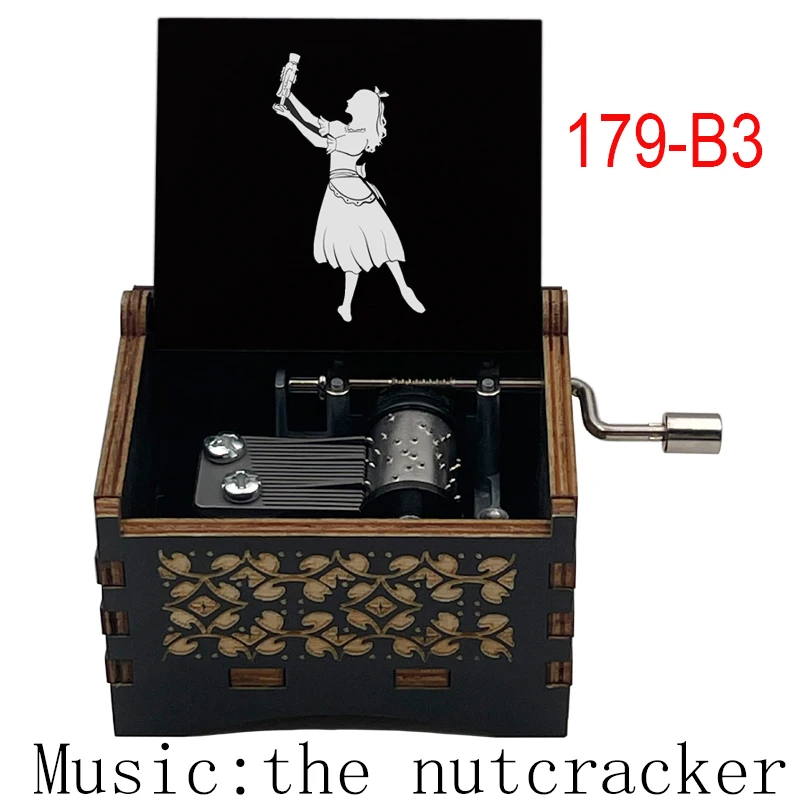 The Nutcracker Tchaikovsky music hand Music Box ballet boys girls Toys New year Christmas gift
