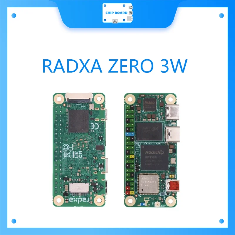 

RADXA ZERO 3W Rockchip RK3566 64bit quad core based Mini SBC WIFI4 / BLE5