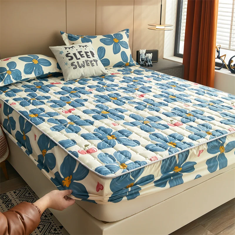 Queen Mattress Cover Bedding Fitted Sheet Queen Bed Sheet King