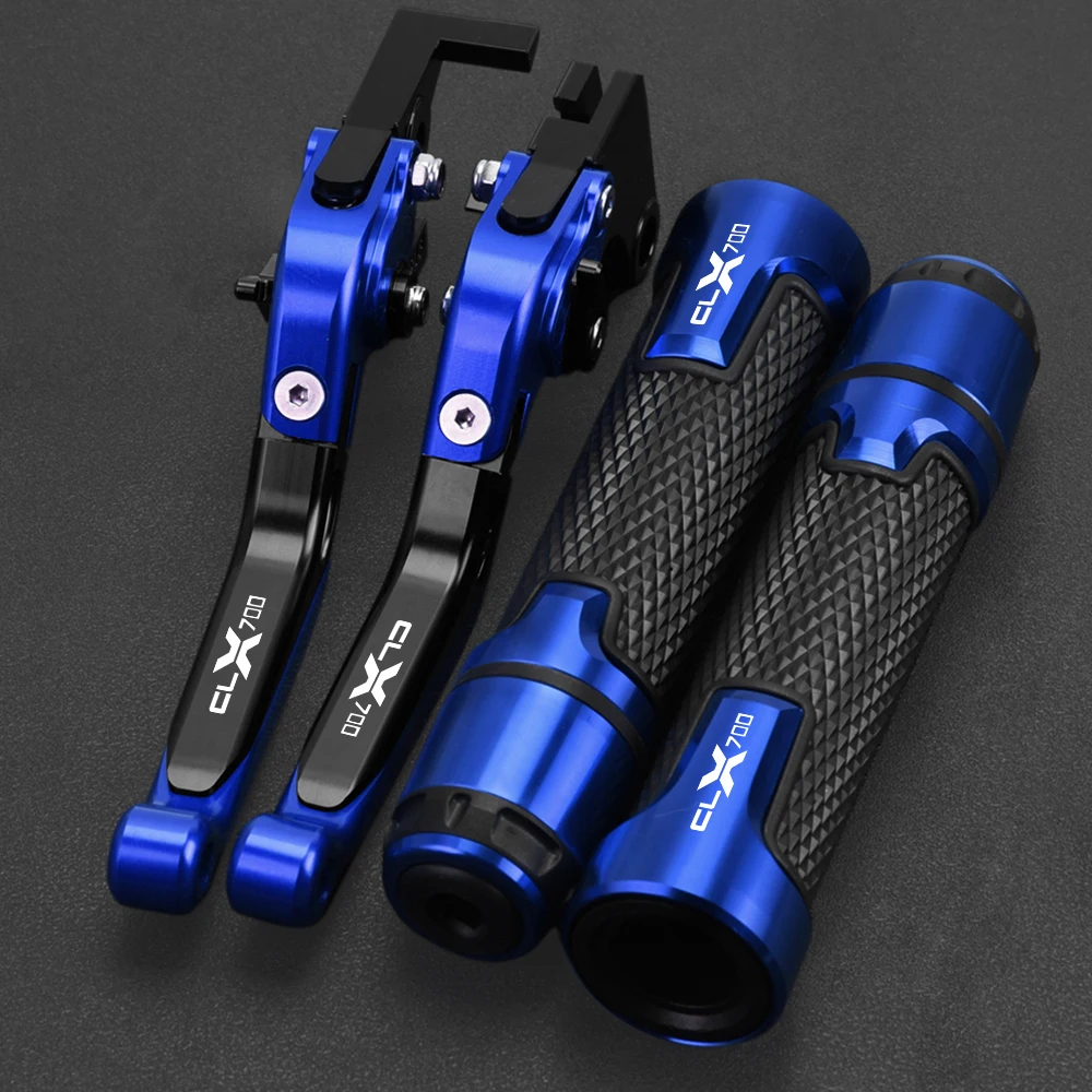 

Motorcycle CNC Aluminum Accessories Adjustable Extendable Foldable Brake Clutch Lever Handle Grip Ends For CFMOTO CLX700 CLX 700