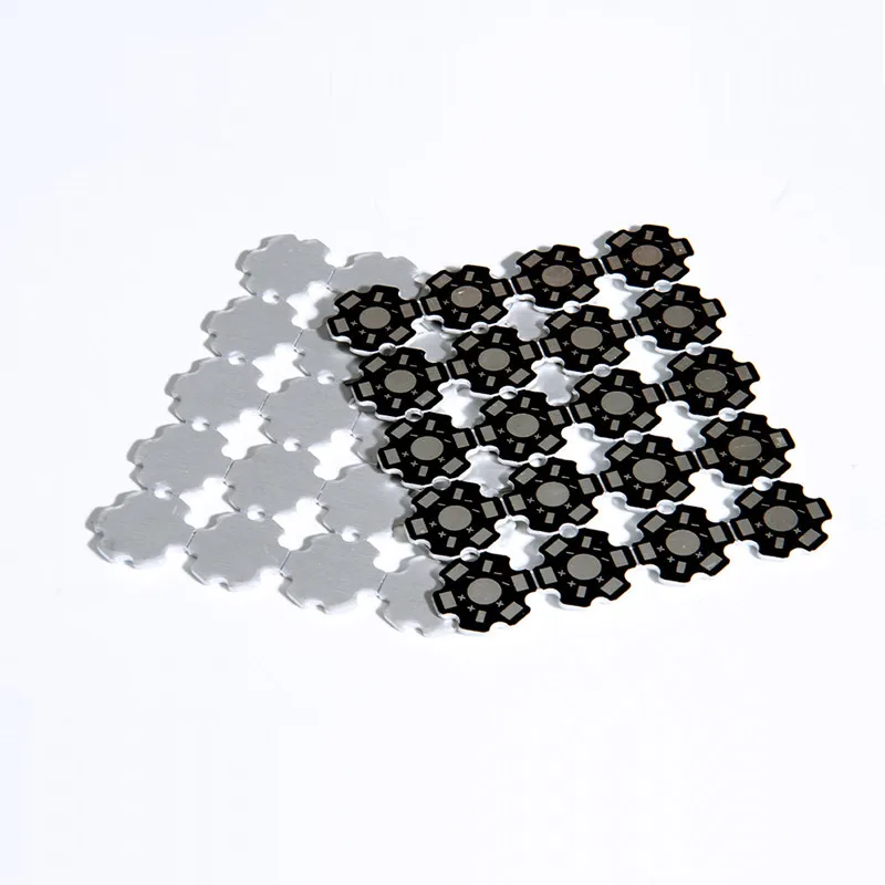 Aluminum Heat Sink LED Base Plate High Power 1W 3W 5W DIY 50pcs