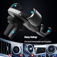 NEW Gravity Car Holder For Phone Air Vent Clip Mount Mobile Cell Stand Smartphone GPS Support For iPhone Mobile Phone - Image 2