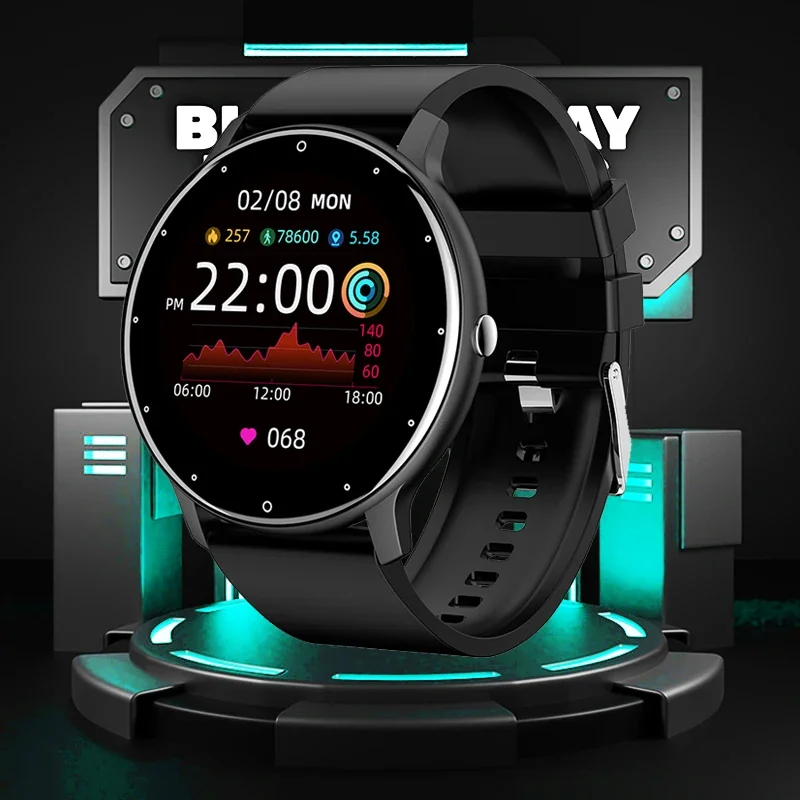

LIGE 2024 HD Screen Men Smart Watch Bluetooth Call Fitness Tracker Smartwatch for Android iOS Man Wrist Watches for Women Ladies