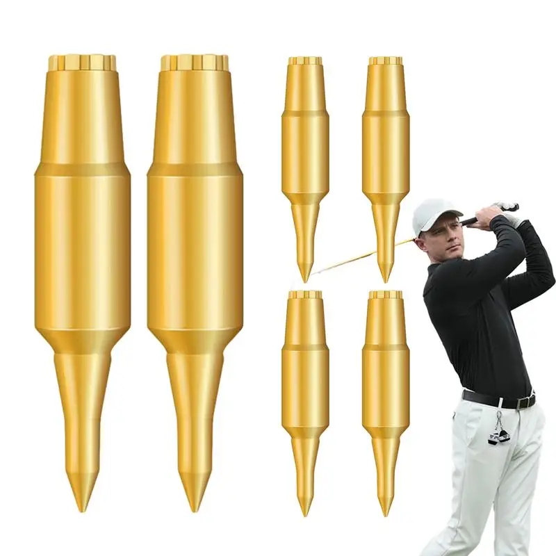 

Толстые небьющиеся профессиональные футболки для гольфа, стильные аксессуары для гольфа, 6 шт. для женщин и мужчин, гольфисты, тренировка для гольфа