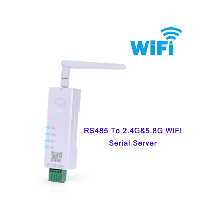 WiFi Converter Electronic Module Serial Module RS485 To WiFi Converter IoT USR-DR164 Support Modbus RTU to Modbus TCP Anti-interference Wide Coverage