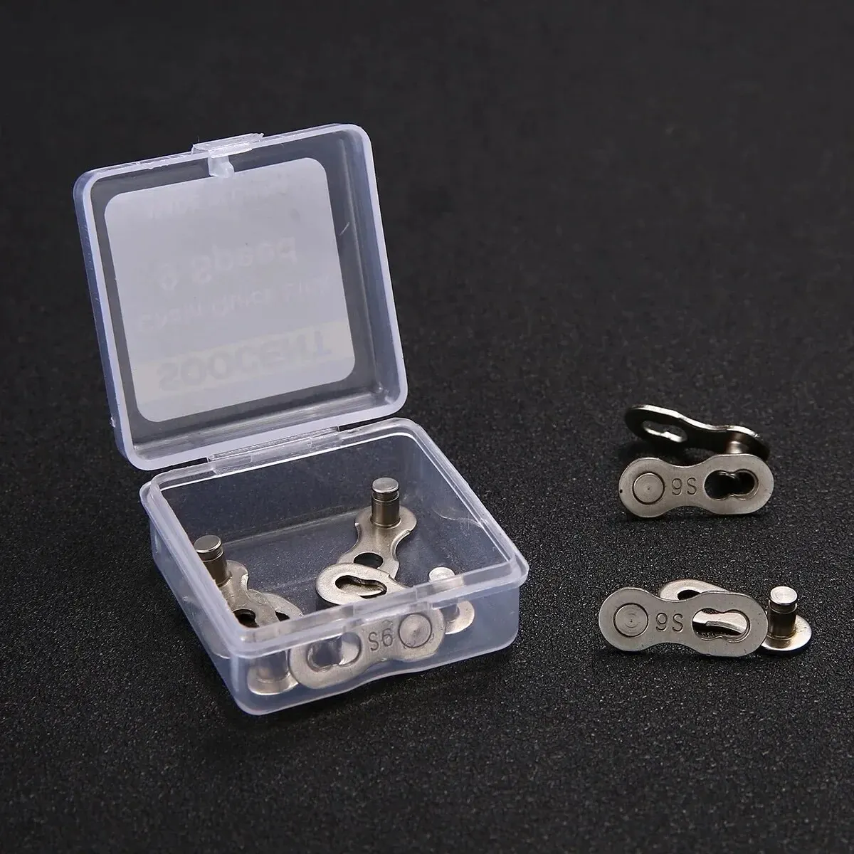 5 Pair Bicycle Chain Link Connectors - Quick Master Magic Buttons