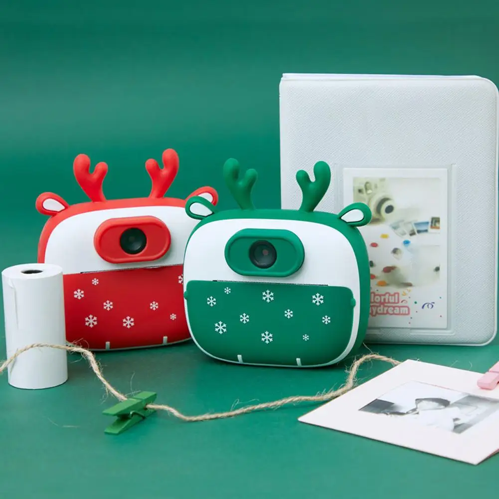 

Kids Digital Camera 1080p Video Camera Toys Rich Print Children's Mini Camera Modes Digital X9w6