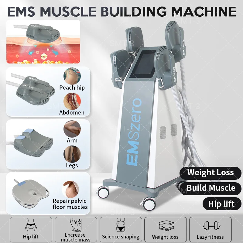 

EMSZero Neo 6500W HI-EMT Weight Lose Body Slimming Muscle Building Shape body sculpting EMS CE 15 Electromagnetic Coil Stimulate