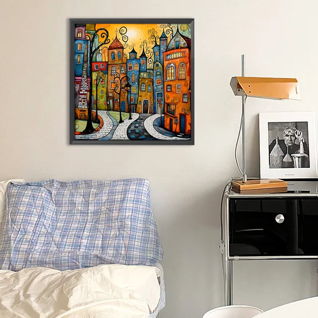 Kit Diamond Painting 5D - 30x40cm, Con Strass E Attrezzi, Per Decorazione Casa Fai Da Te - Foto 11