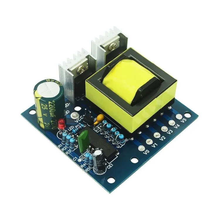 150W auto DC 12V a AC 110V 220V 20KHZ convertitore caricabatterie Inverter di potenza Boost Board onda quadrata ad alta frequenza