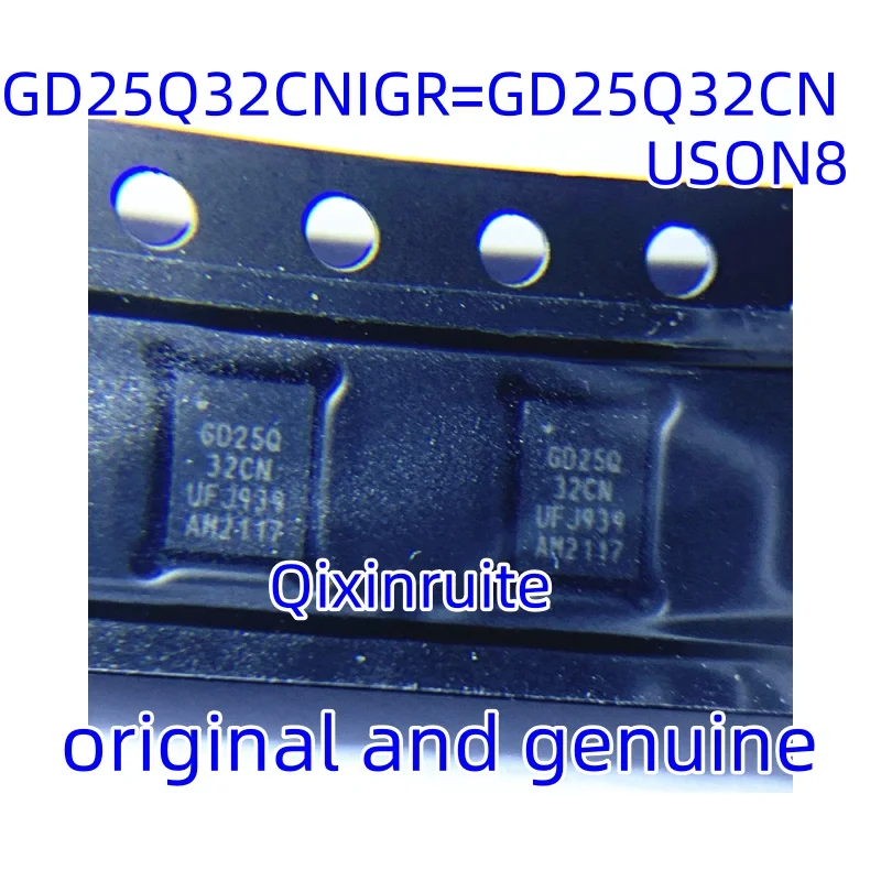 

Qixinruite новый оригинальный GD25Q32CNIGR = GD25Q32CN USON8 32 Мбит чип памяти IC