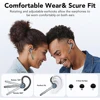 Bluetooth Headset with AI Noise Cancellation Mic and Mute Button,Bluetooth 5.3 Wireless Earpiece for Driving/Business/Office 6
