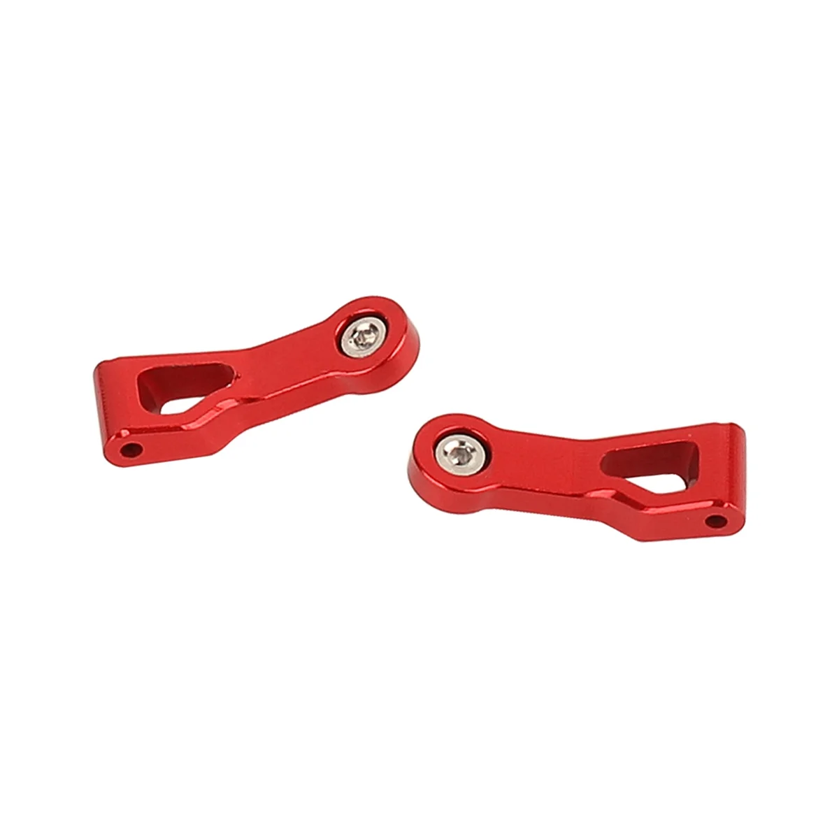 

2Pcs Metal Front Upper Arm Suspension Arm Steering Block for MN68 MN 68 1/16 RC Car Upgrade Parts Accessories,Red
