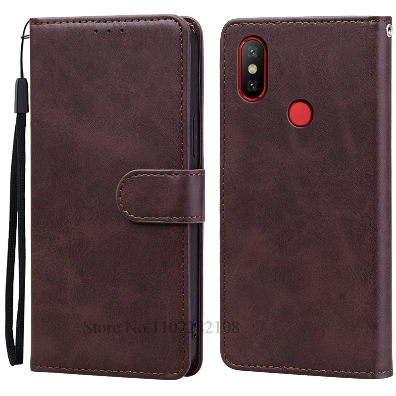 Leather Flip Wallet Case - Classic Design