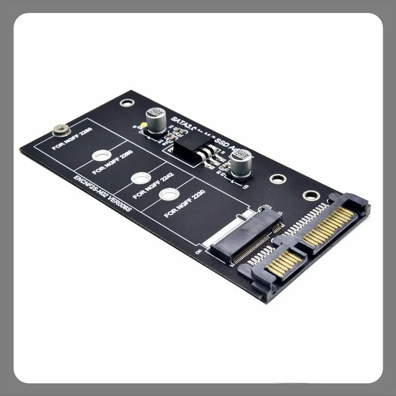 ߰ ī NGFF M.2 , M2 SATA3  M.2-SATA , SSD M2-SATA Ȯ ī B Ű , 30mm, 42mm, 60mm, 80mm