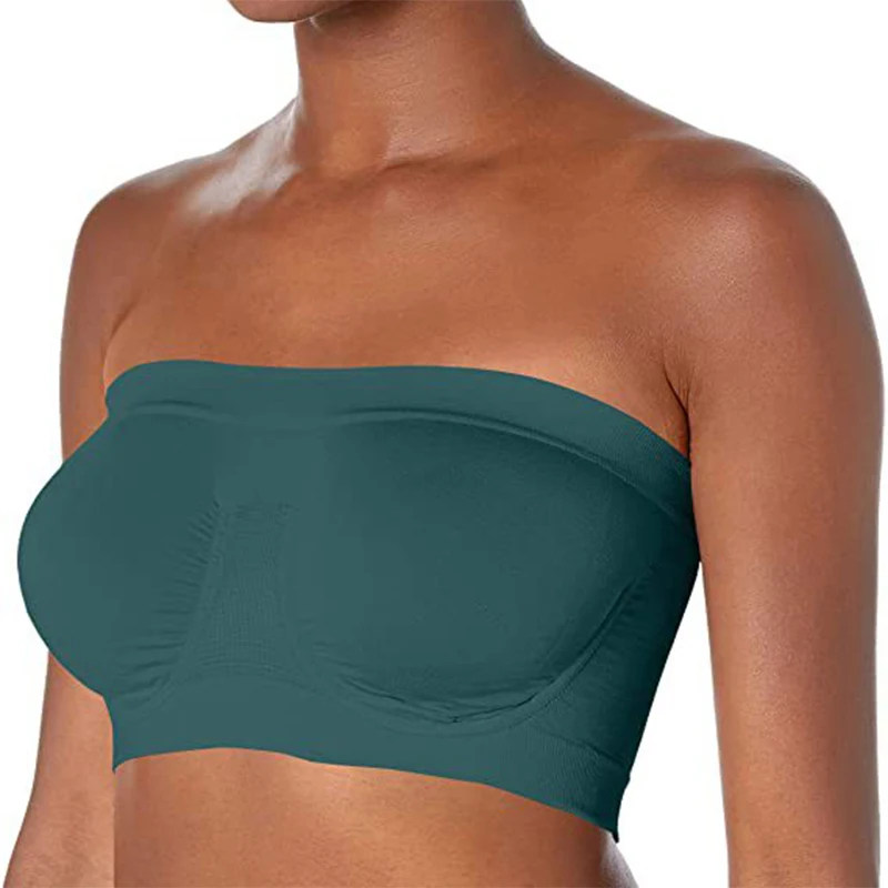 S-3XL Women Seamless Bra Lingerie Strapless Tube Tops Crop Top Sexy Strapless Bra Female Tanks Cotton Bralettes Underwear