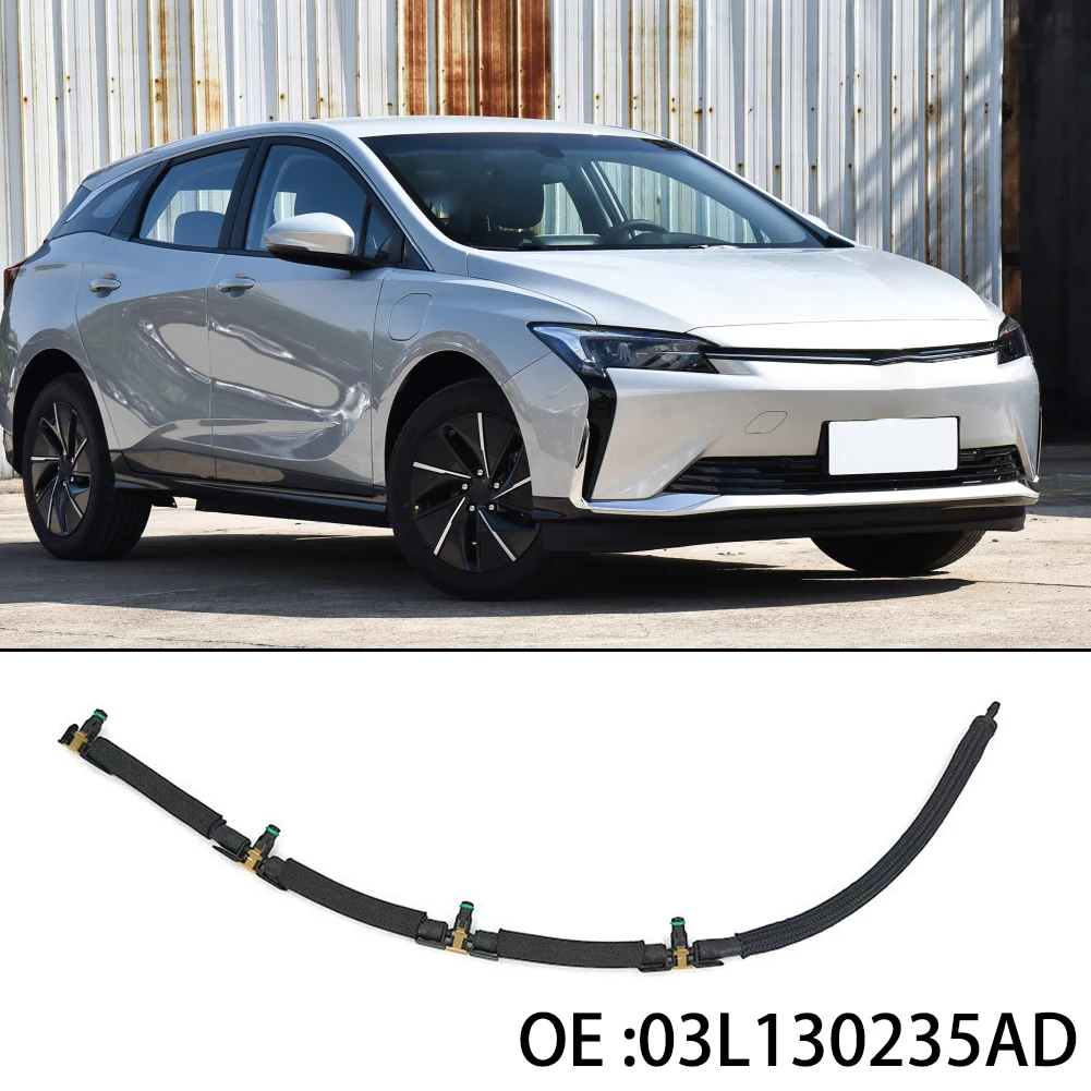 

1pcs Fuel Overflow Return Leak Off Pipe Line Fuel Return Line Fuel Return Hose Tank Line Hose Pipe For Amarok 03L130235AD