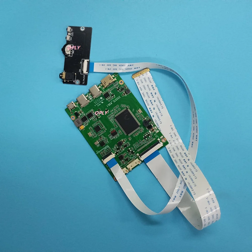 

Плата контроллера EDP 2K для LC156LF1L03 LC156LF3L01 LC156LF4L01 1920X108 0, панель ЖК-дисплея Type-c Micro USB Mini HDMI-совместимая с кожей