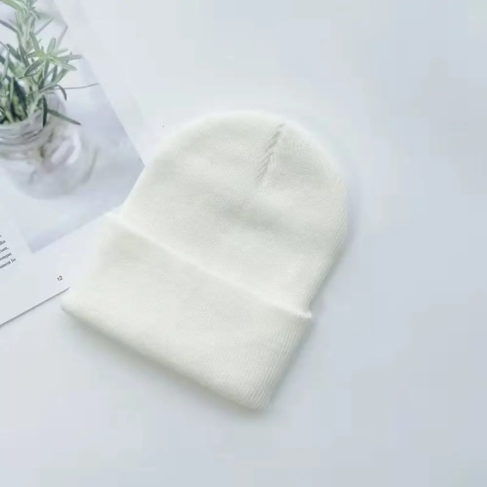 Winterhoeden voor unisex Nieuwe mutsen Gebreide effen Leuke muts Dame Herfst Vrouwelijke muts Caps Warmer Motorkap Mannen Casual pet_voghion.com