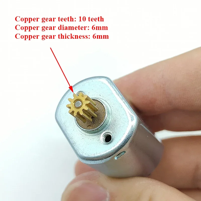 MC2331 고속 카본 브러시 마이크로 듀얼 샤프트 전기 모터 24000RPM DC 6V 12V 18V 24V DIY RC 자동차 기차 취미용 장난감 모델용