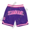 Custom Name Team Number Basketball Shorts Pants Retro Breathable Mesh Sportswear Vintage 3DPrint Summer Harajuku Drop Shipping T 1