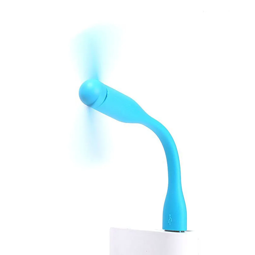 USB 팬 휴대용 미니 PC 노트북 데스크탑 태블릿용 무작위 색상 경량 간편 휴대 여행 게임용 쿨링