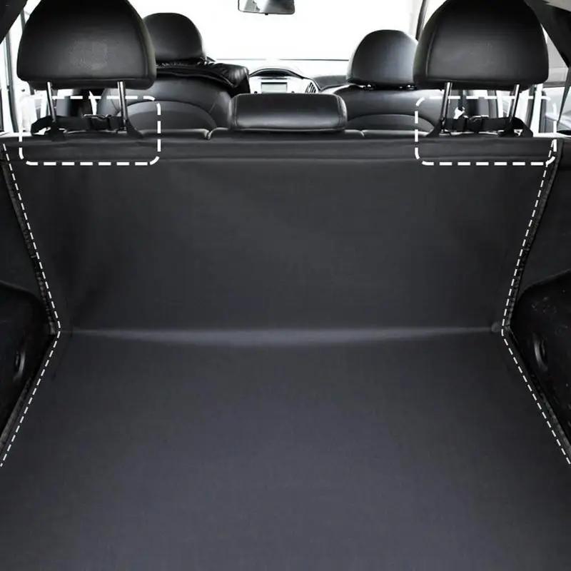 Waterproof Car Trunk Mat Leather Car Tail Box Pad Oxford Cloth Car Trunk Pad Tail Boot Tray Liner Cargo Carpet Pad 100x140cm