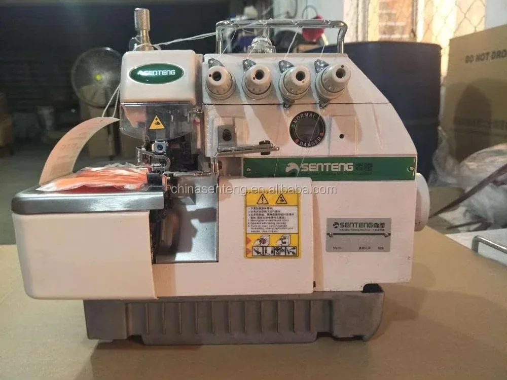 ST- 747D Industrial Sewing Machine New Mechatronics High Speed Overlock Sewing Machine