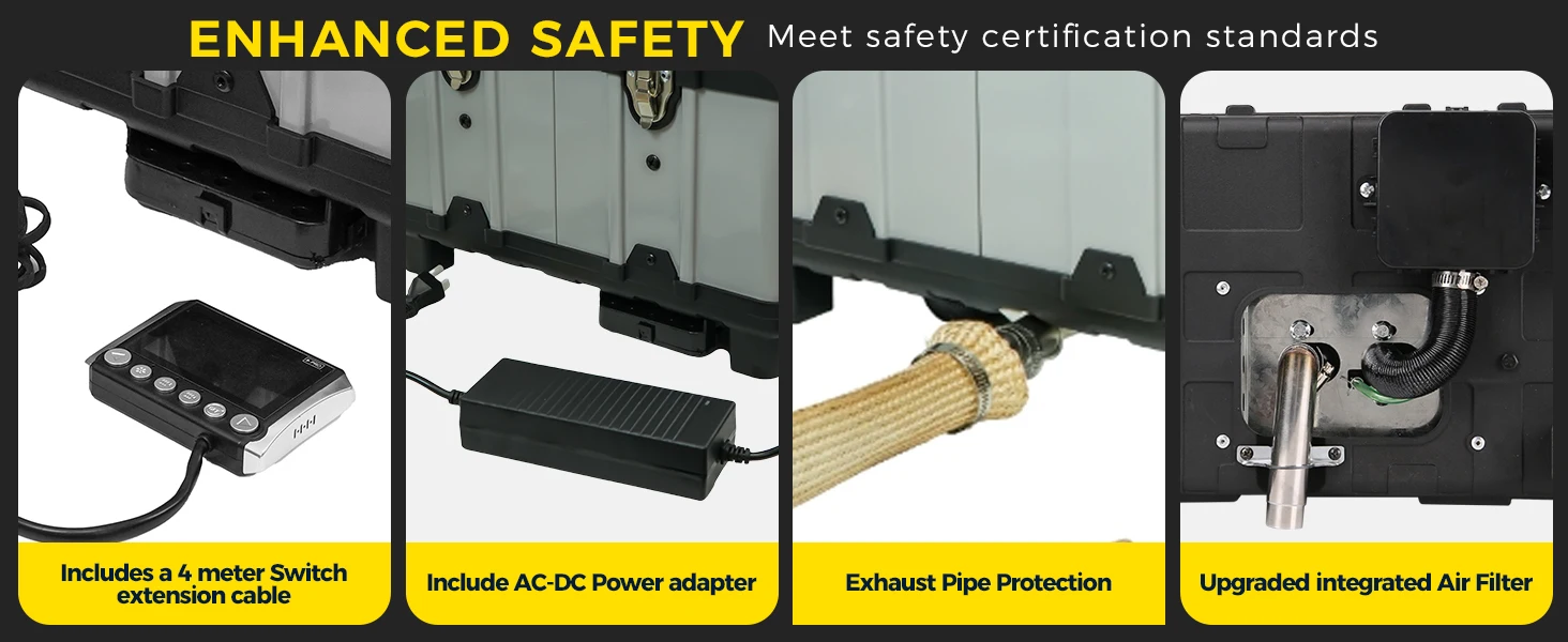 Dizel ısıtıcı aksesuarları ve kabloları