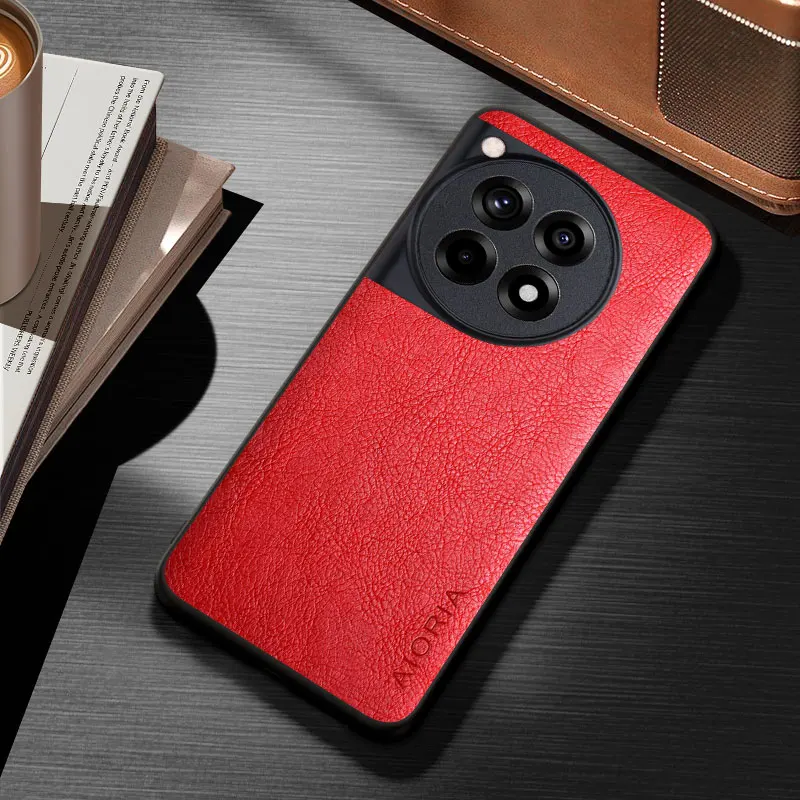 Leather Business Case – Solid Color, Durable, and Elegant Cover