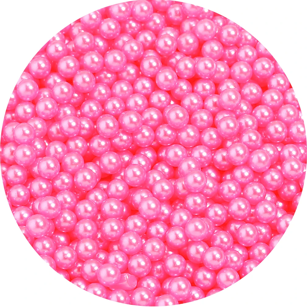 Colorful Imitation Pearl Beads for DIY Crafts and Decorations