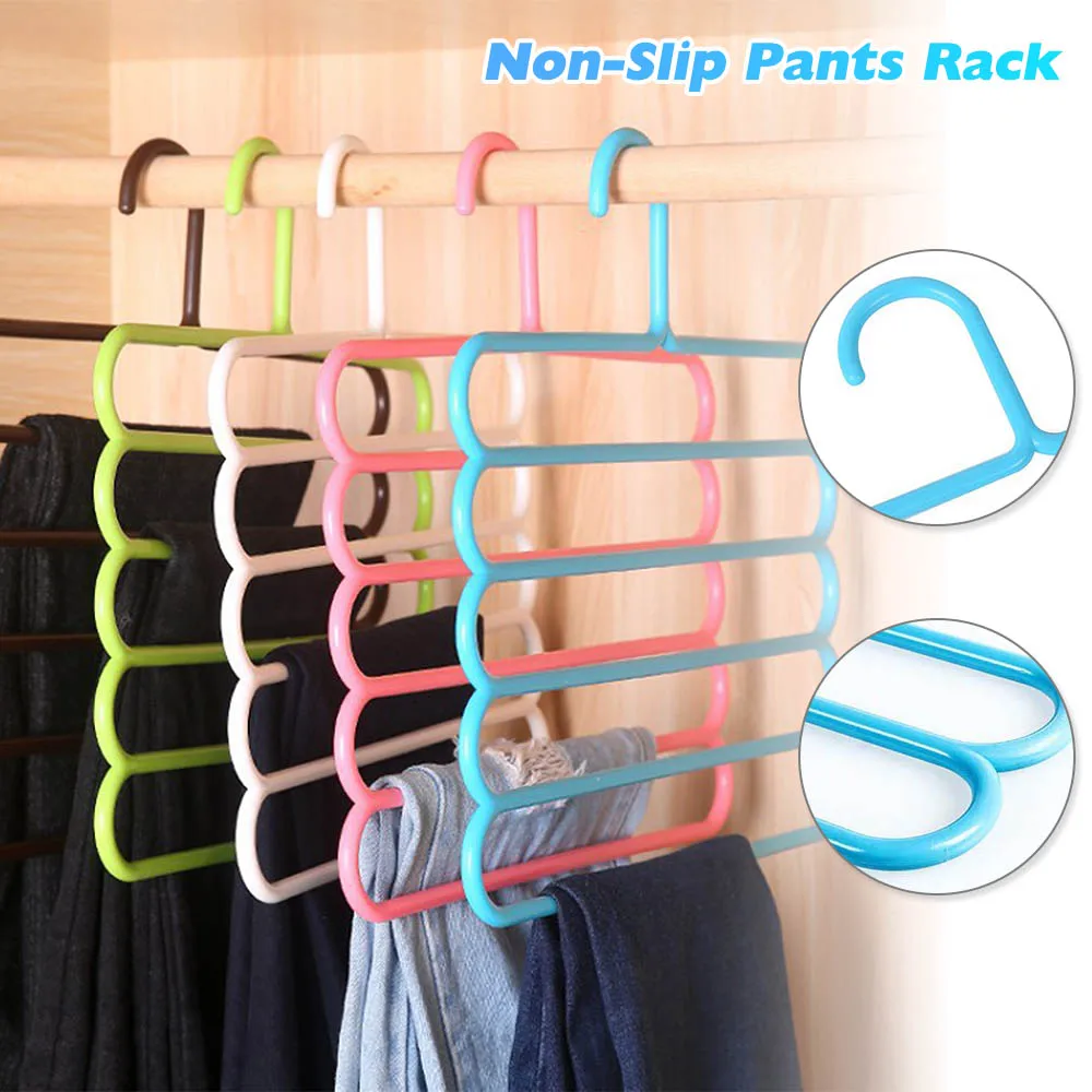 

6pcs Magic Multi-port Support hangers for Clothes Drying Rack Multifunction Plastic Clothes rack drying hanger Storage Hangers