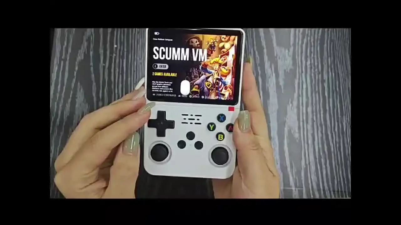 R36S Console de jeu portable rétro compatible avec le système Linux Console de jeu portable à écran IPS de 3.5 pouces 64G 15000 jeux