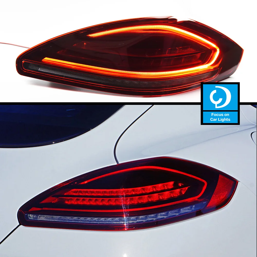 Taillights Styling For Porsche Panamera 4 20142017tail Light Led Drl Running Signal Brake