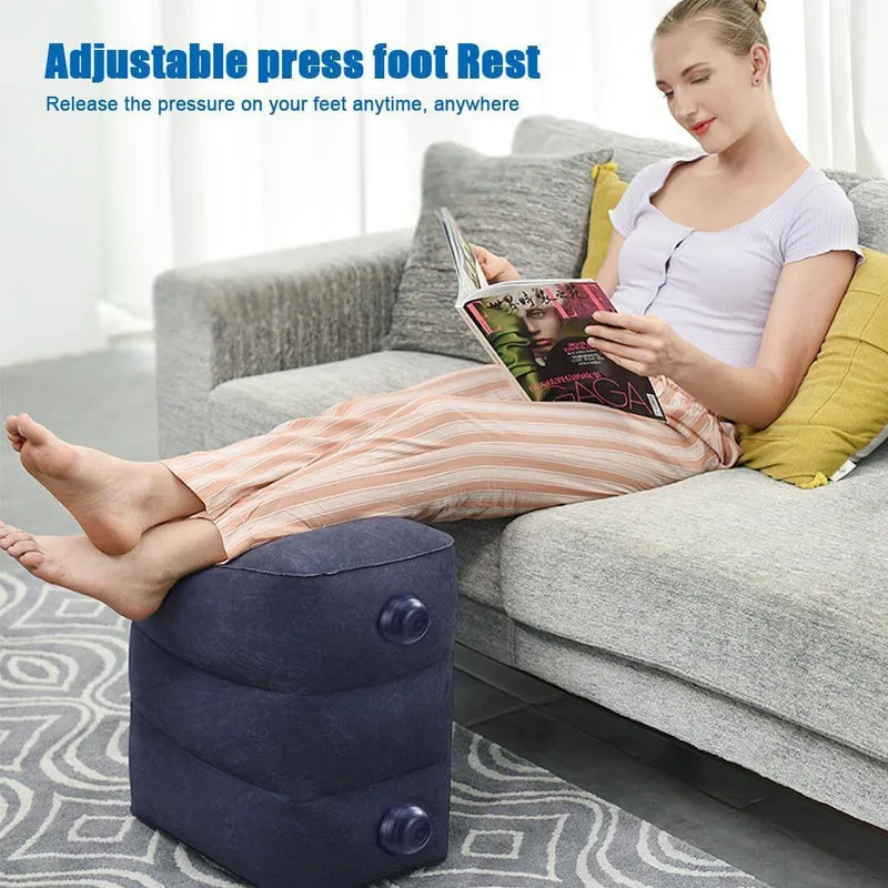 Inflatable Sleeping Pad for Travel Airplane Train Home Office 1