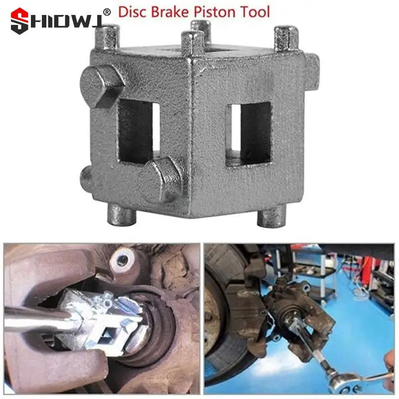 Universal Car Disc Brake Pistons Tackle for Auto Vehicle Rear Disk Brakes Valves Caliper Adjustment Brake Pads Replacement Tools