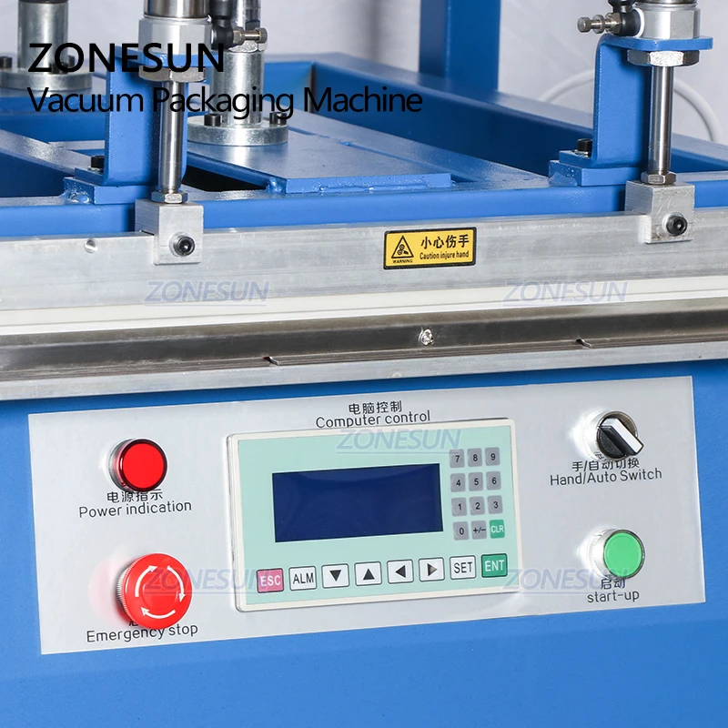 Zonesun ZS-XD600 Etui Vacuüm Warmtepakket Sluitmachine Fabrikanten Semi-Automatische Plastic Zakken Verpakkingsmachine