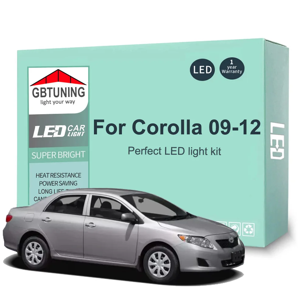 

10 шт., фонарь для Toyota Corolla 2009 2010 2011 2012