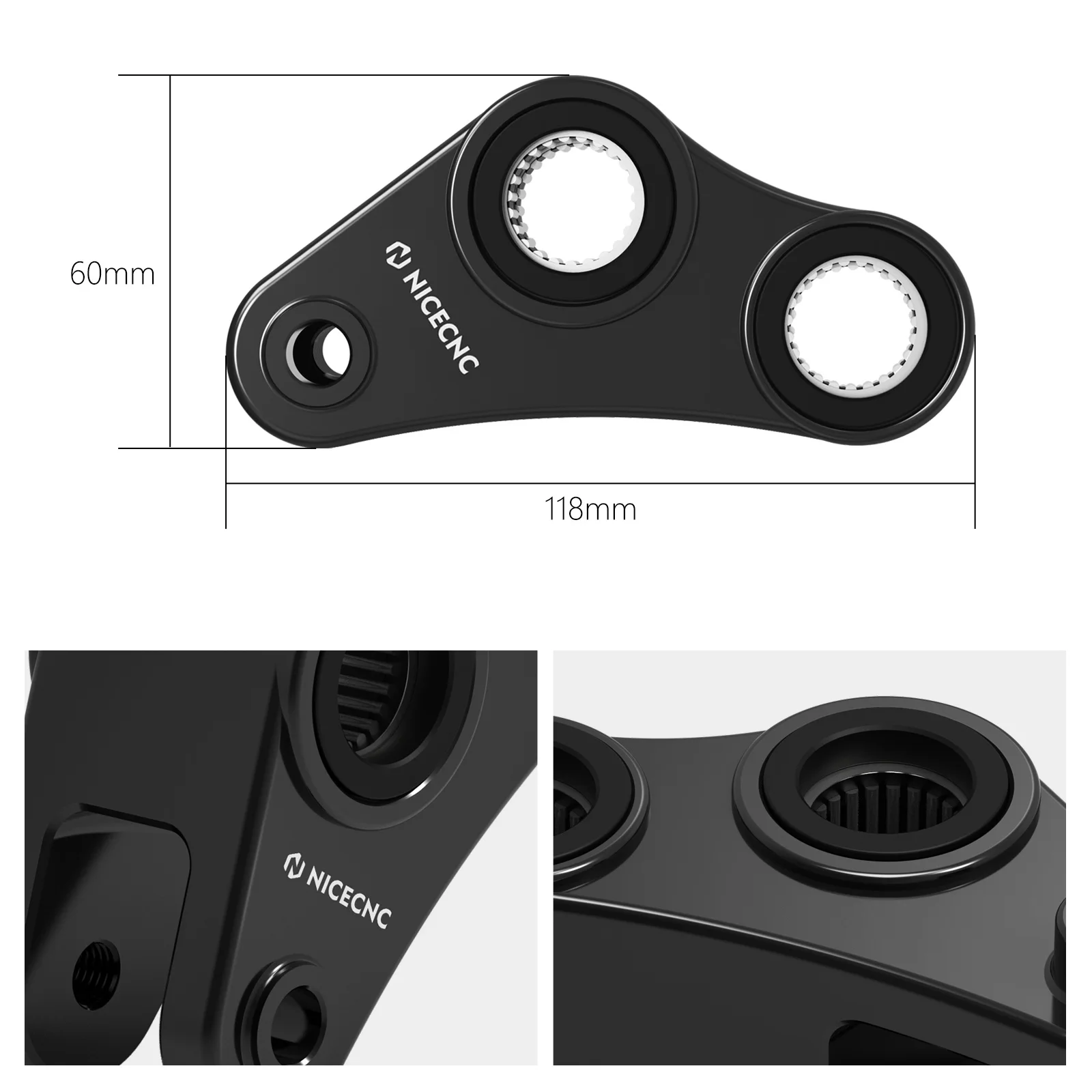 Für KTM 690 Enduro R 690 SMC SMCR 2008-2018 Motorrad Hecktieferlegungssatz 40mm/1,57'' 690 Enduro R SMC R 2008-2018 2017 2016 – Detail 2